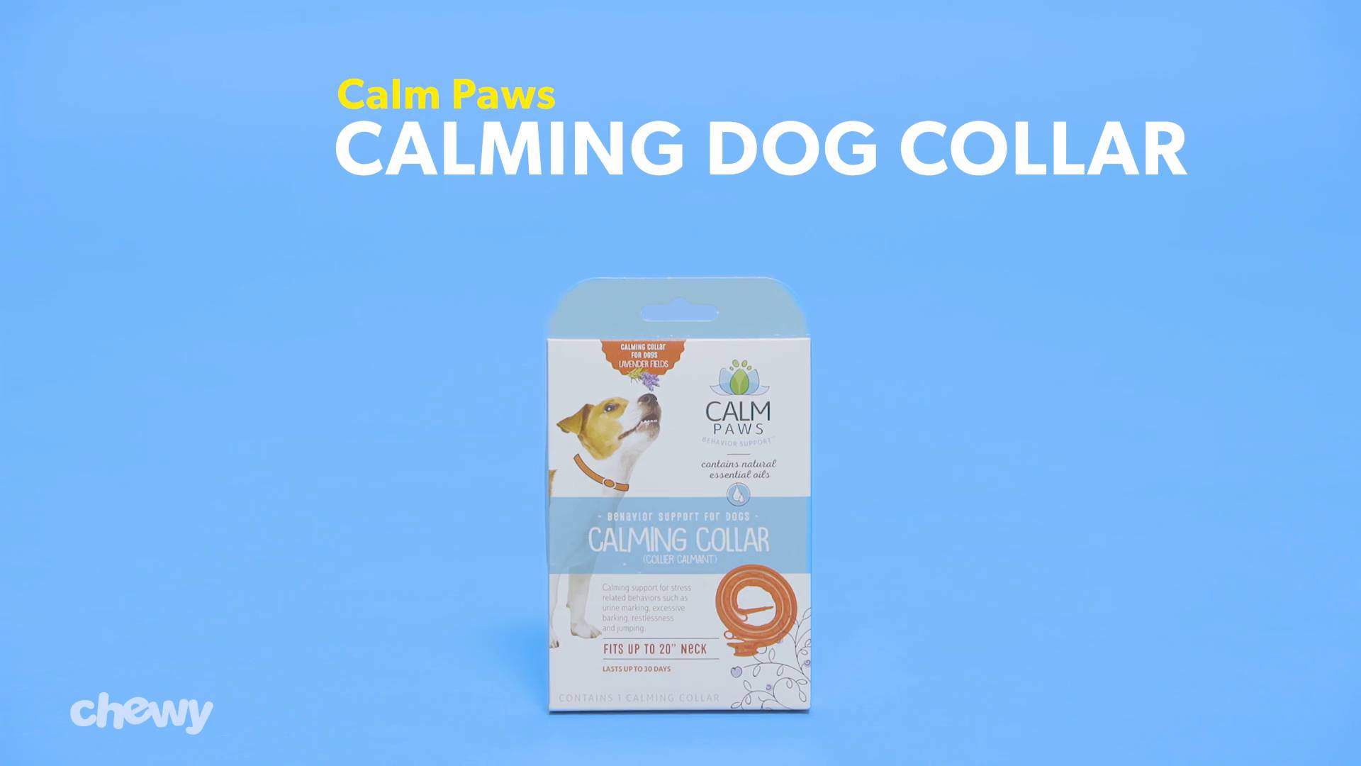 chewy calming collar