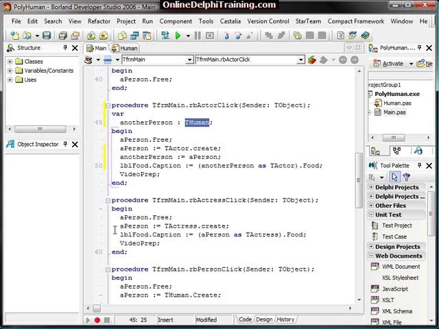 Delphi Object Pascal Classes And Objects Online Delphi Training Delphi Object Pascal Classes And Objects Online Delphi Training