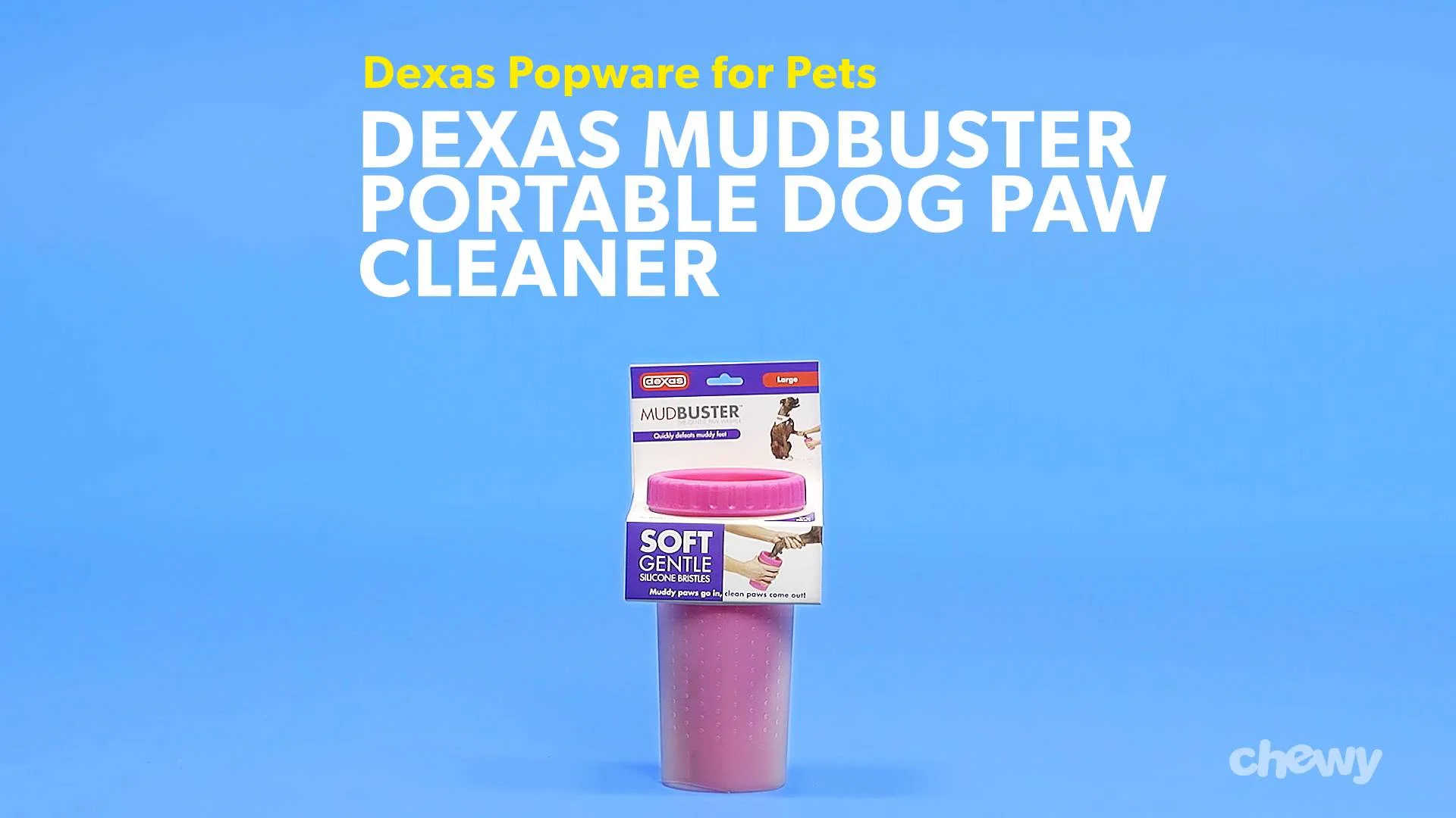 dexas mudbuster dog paw cleaner
