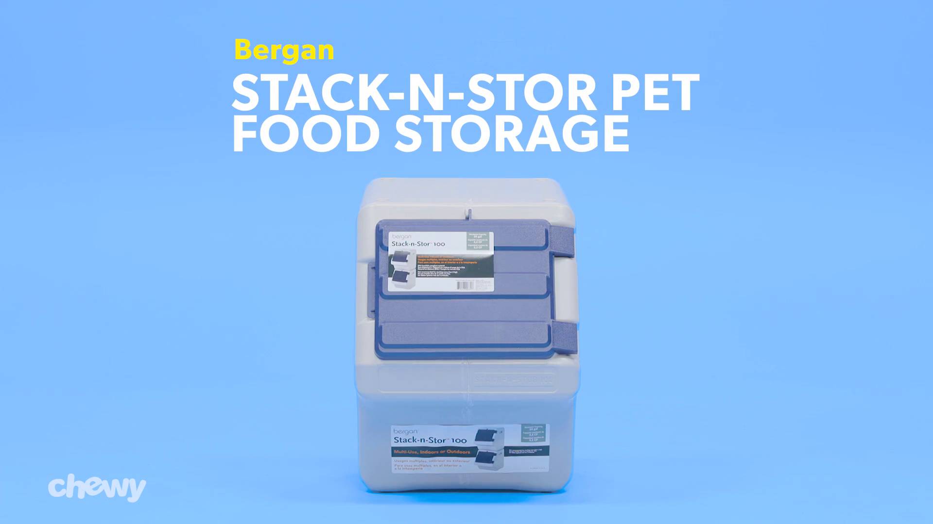 bergan pet food storage