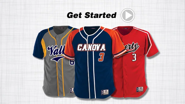 customizable baseball jersey