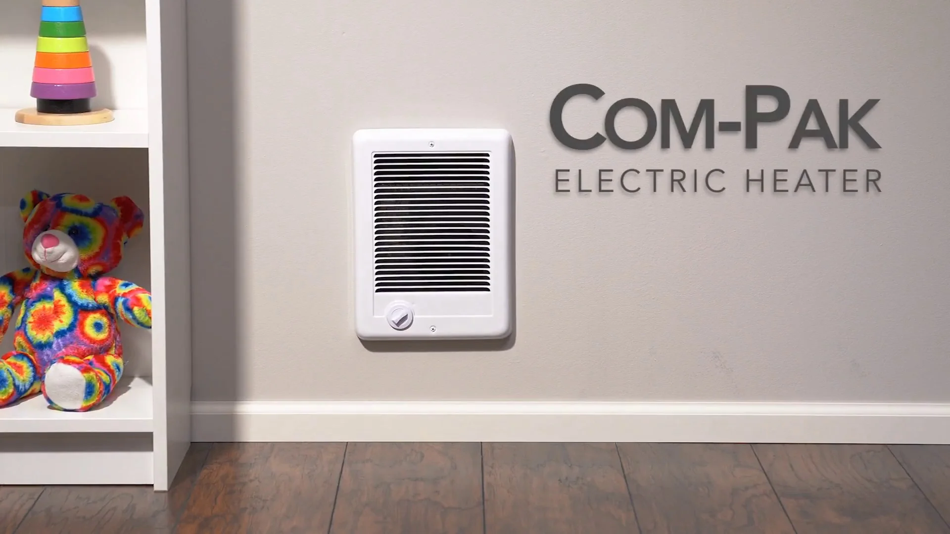 white 240V complete wall heater with thermostat Cadet CSC152TW Com-Pak 1500-Watt