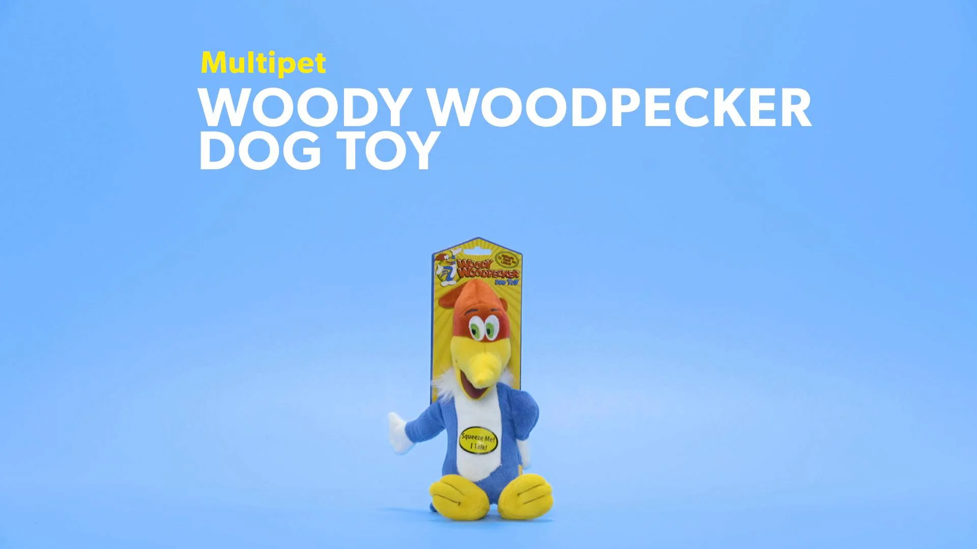 woody woodpecker dog toy