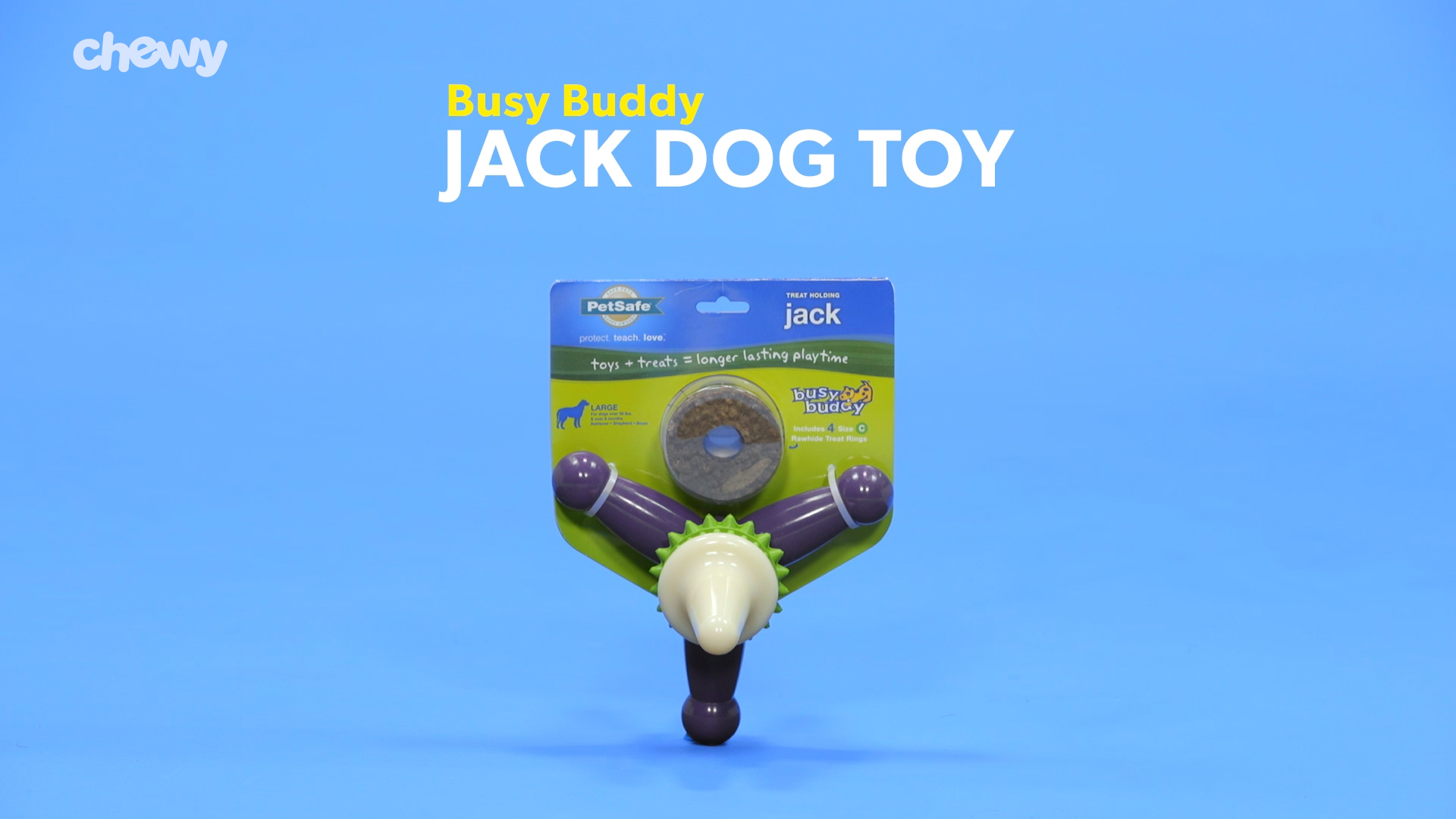 busy buddy jack dog toy