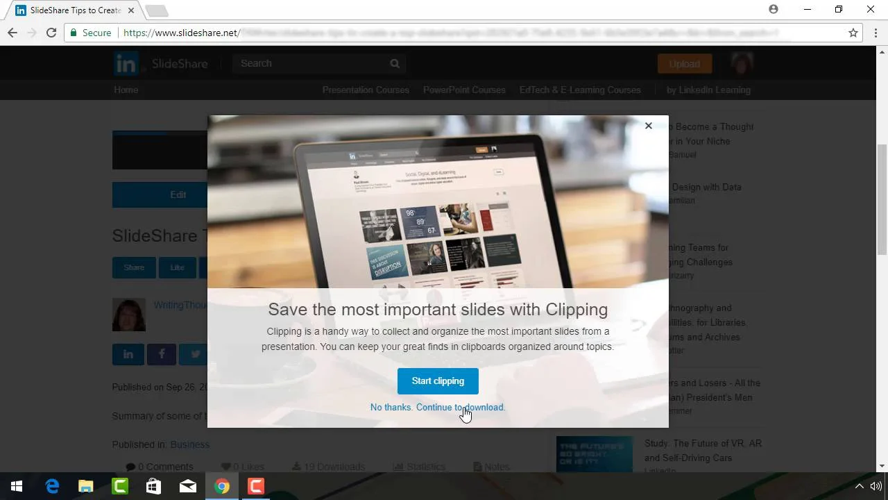How To Download Ppt Files From Slideshare Online For Free