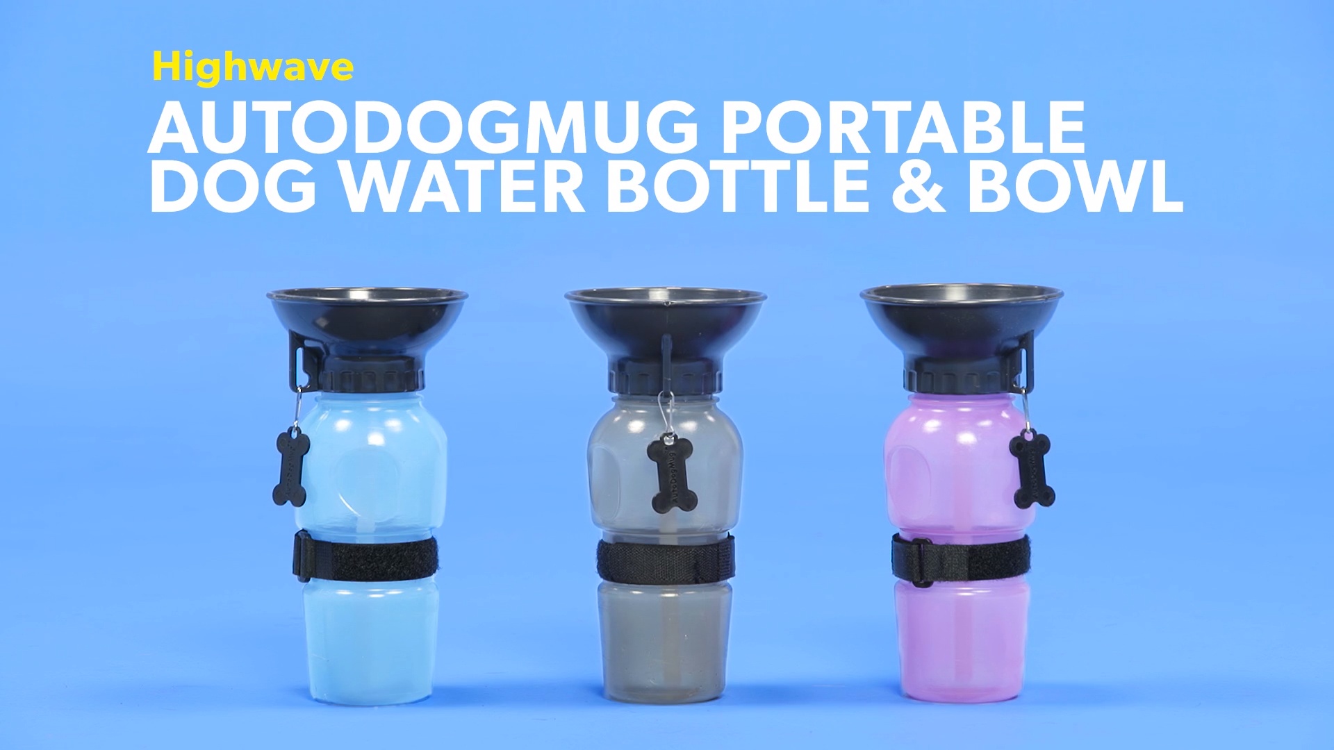 highwave dog water bottle