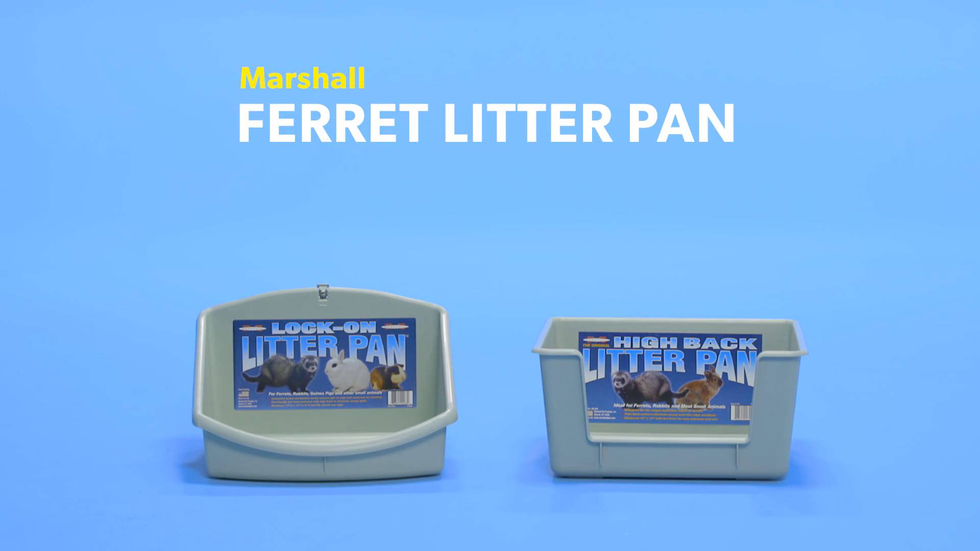 marshall litter pan