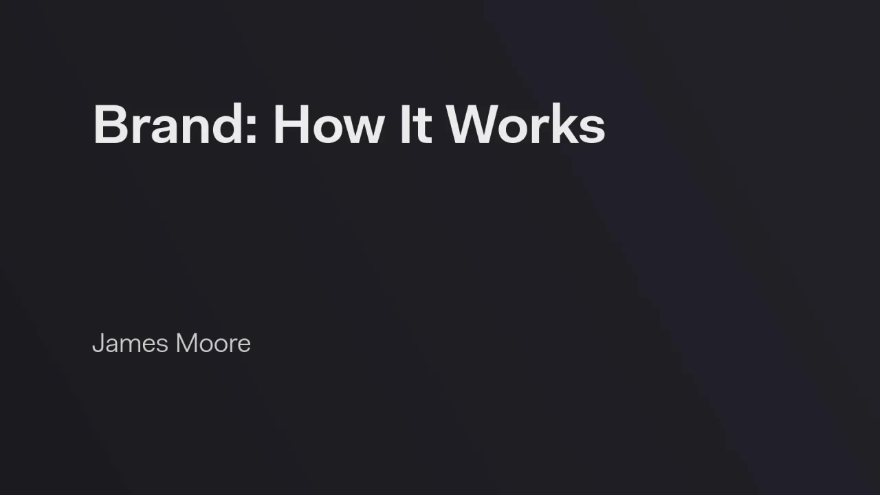 Brand How It Works Brand How It Works