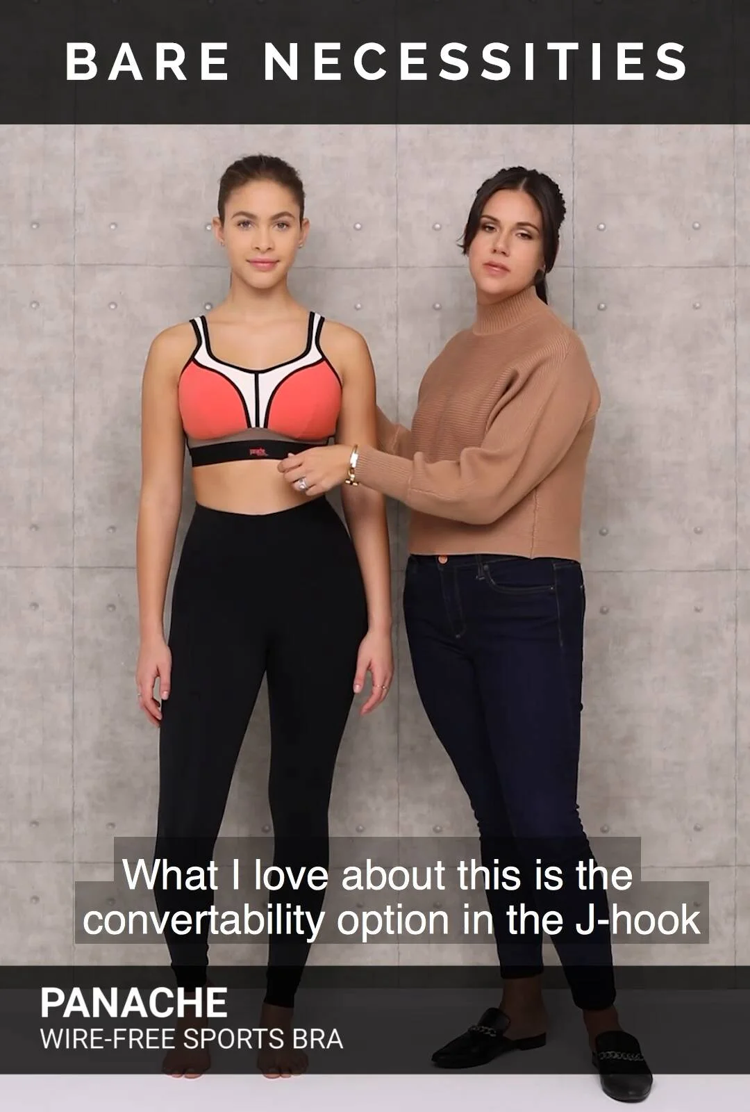 wirefree sports bra