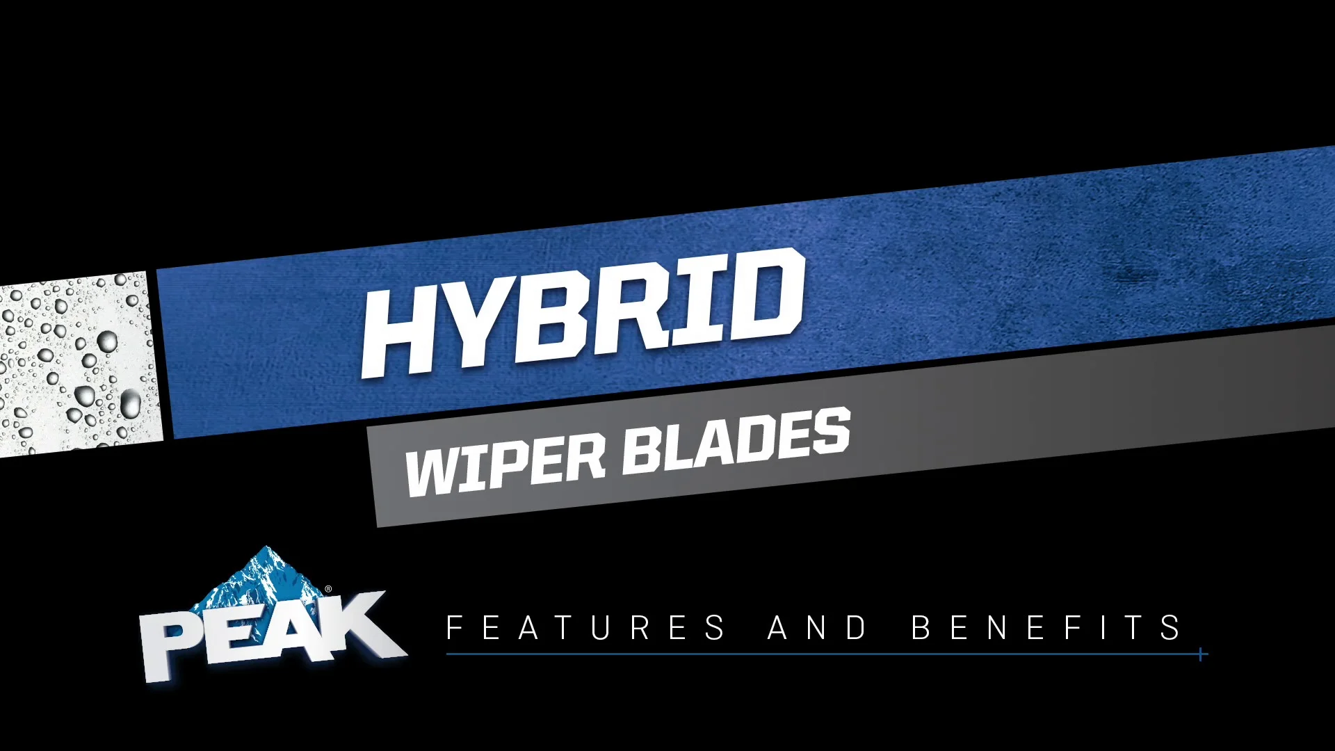 peak wiper blades