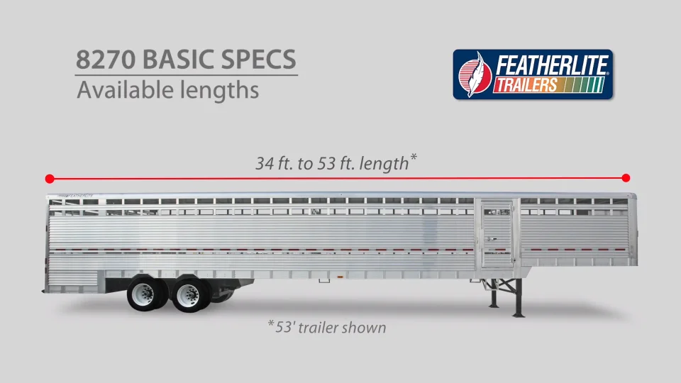 Semi Livestock Trailers Featherlite Trailers