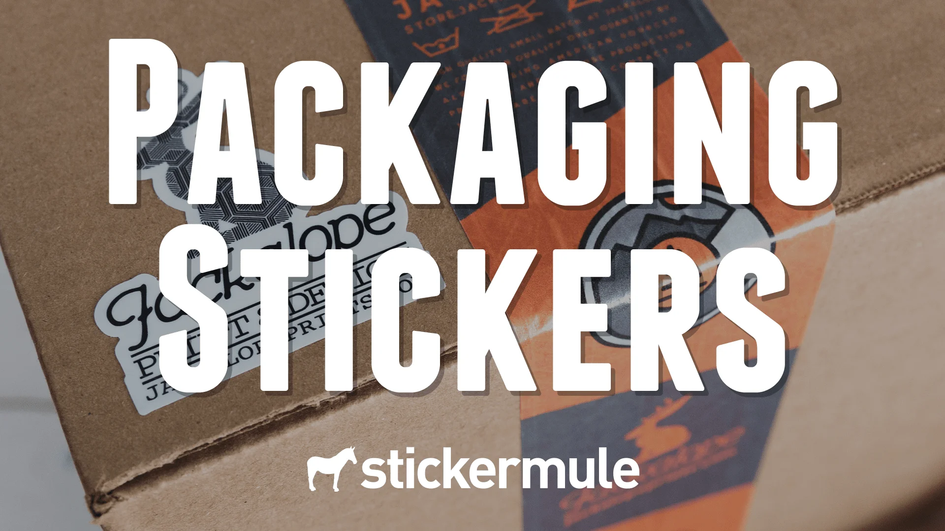 custom stickers for packaging