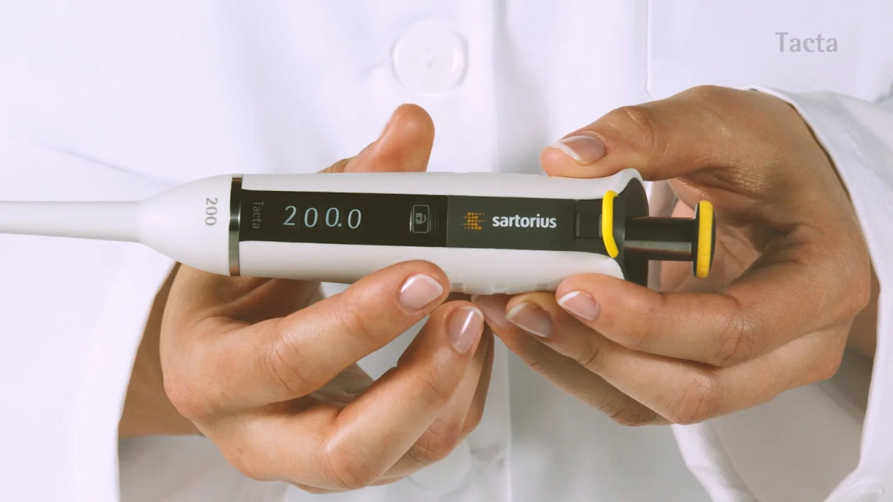 Tacta Mechanical Pipette Features Video Sartorius