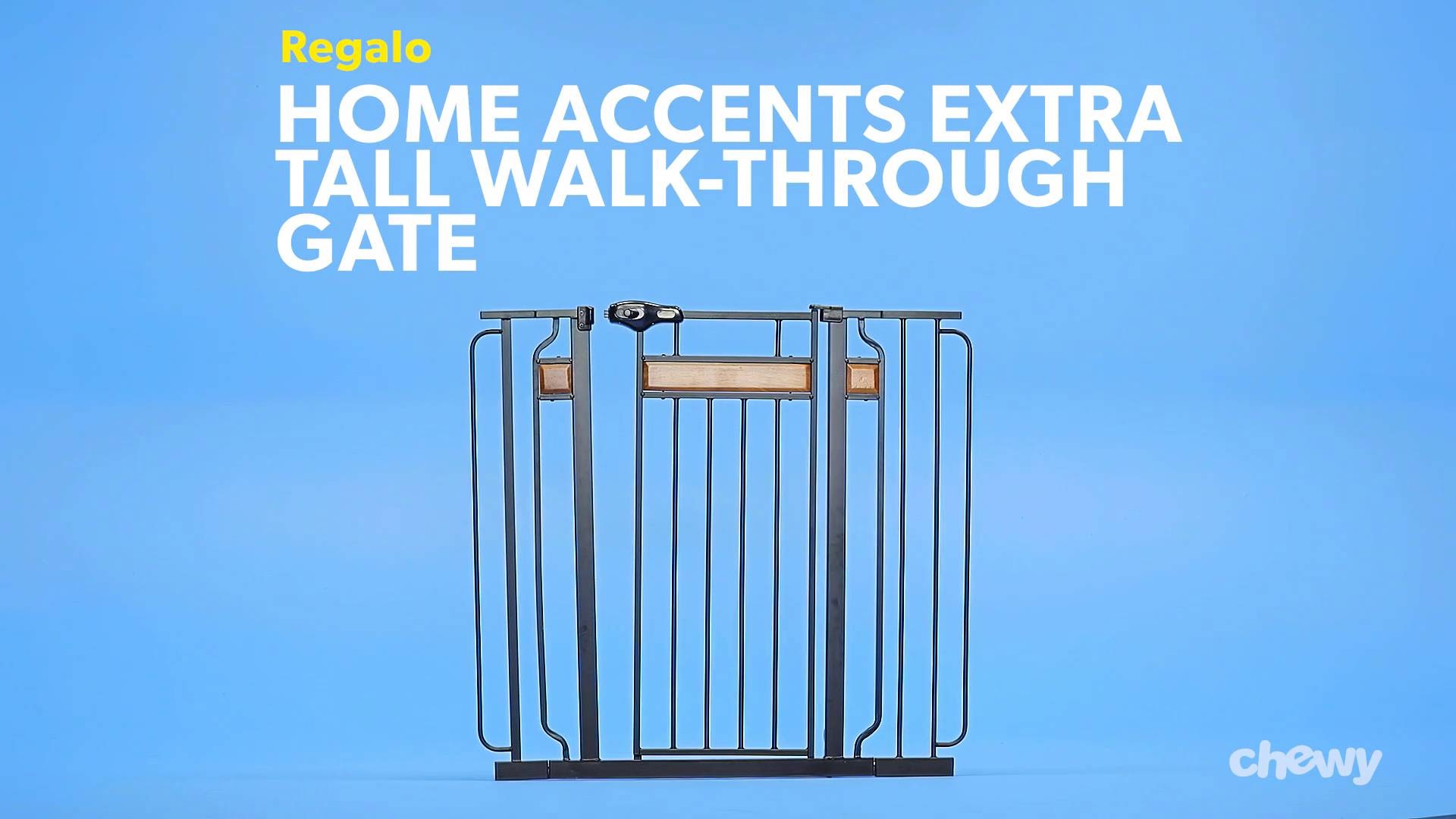 regalo home accents safety gate black