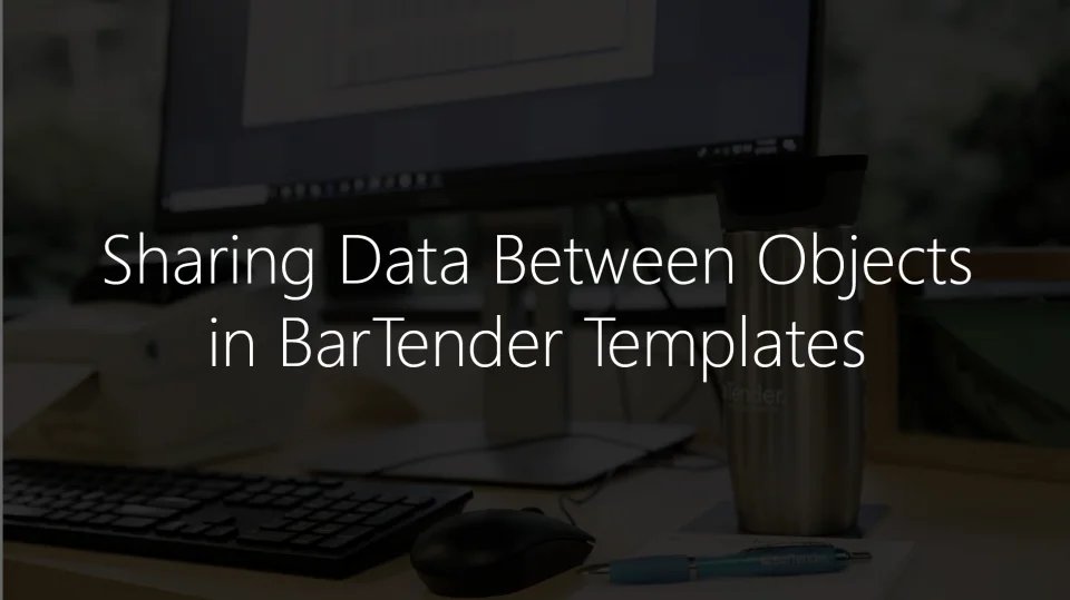 Sharing Data Between Objects Video 6 09 Bartender Support Portal