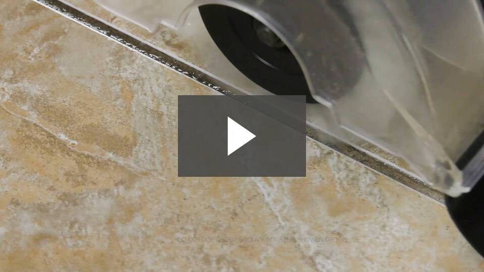 The Electric Grout Cleaning Machine: Clean your grout without