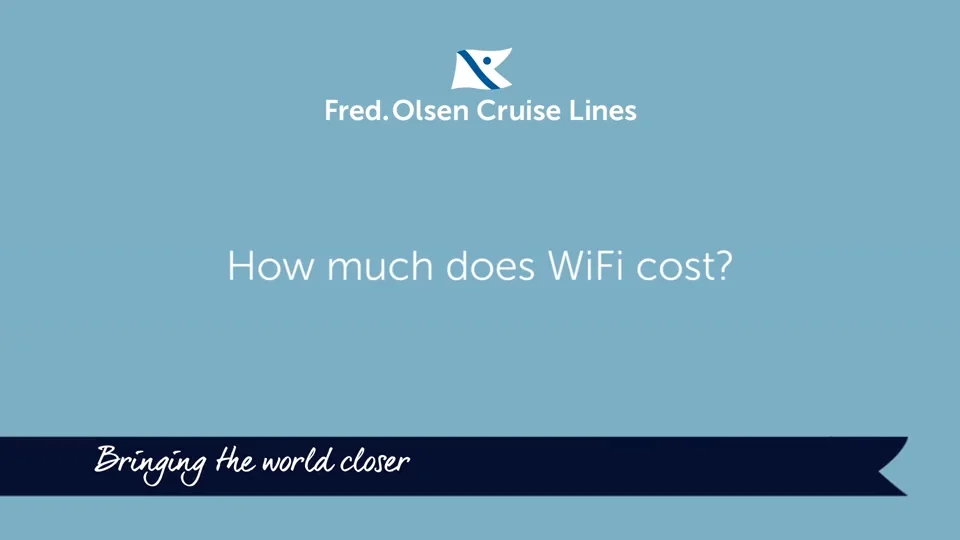 Is There Wifi On Board Fred Olsen Cruises