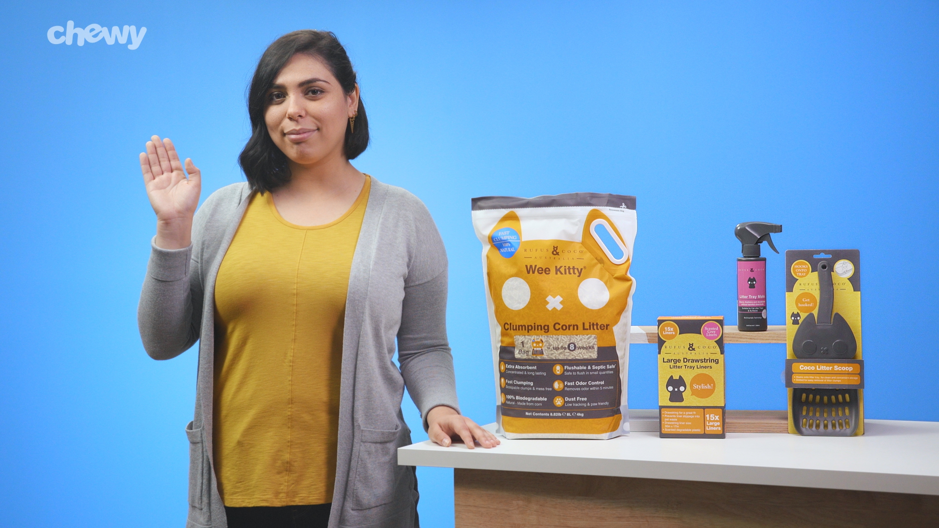 wee kitty clumping corn litter 12kg value pack