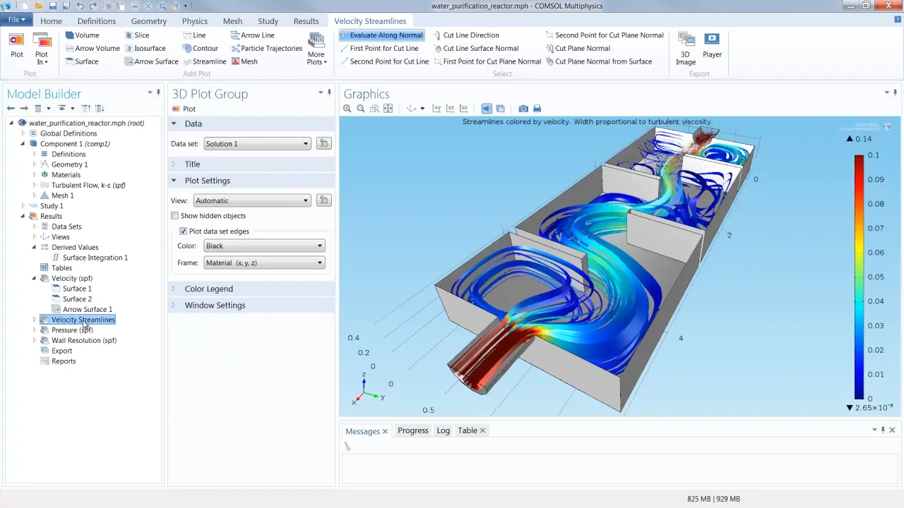 comsol cfd exemple