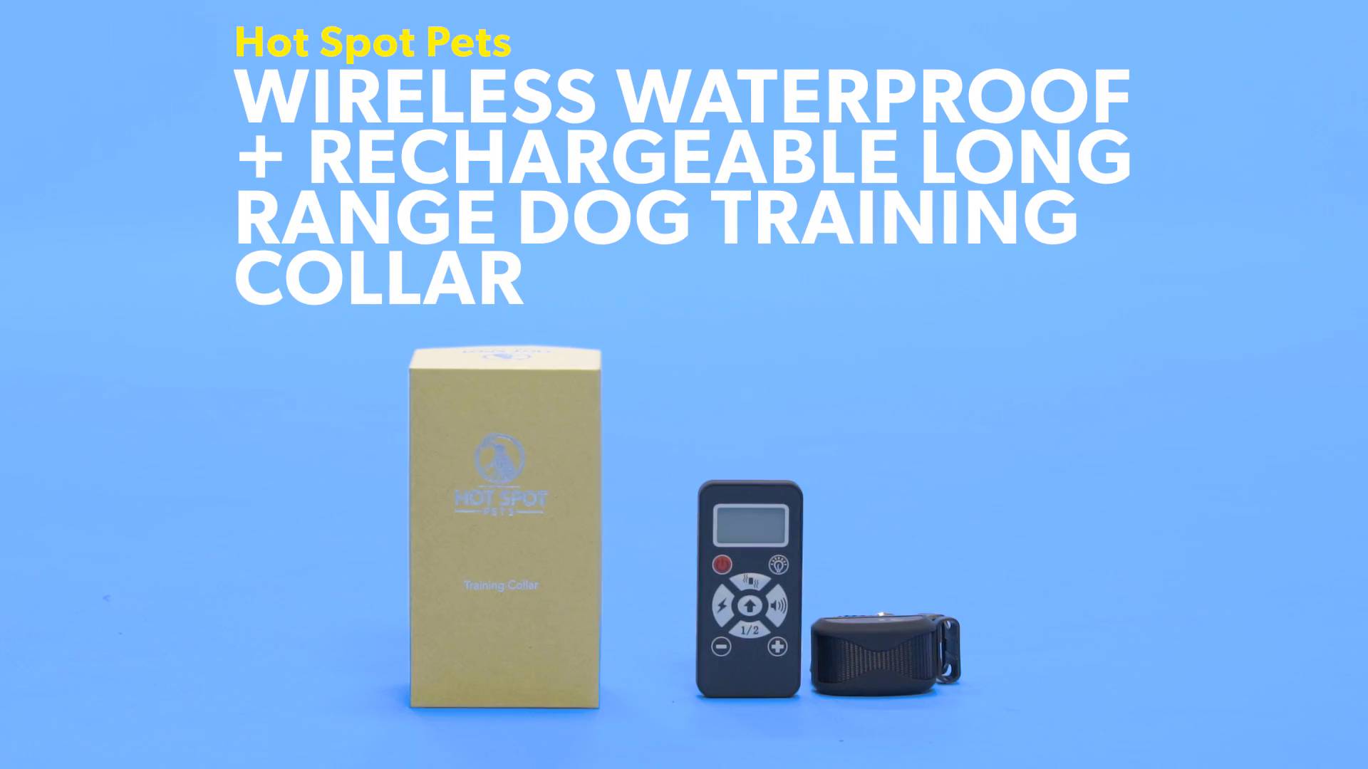 hotspot pets training collar