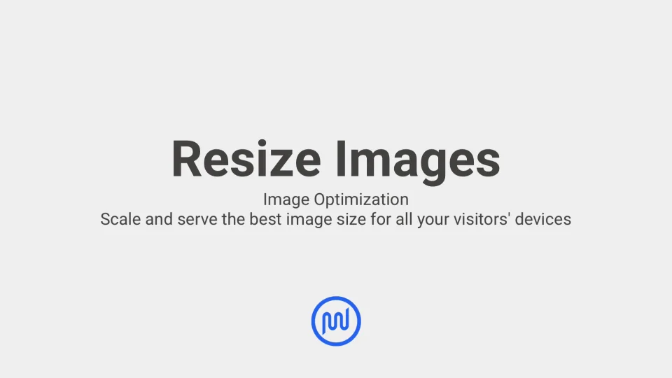 resize responsive images