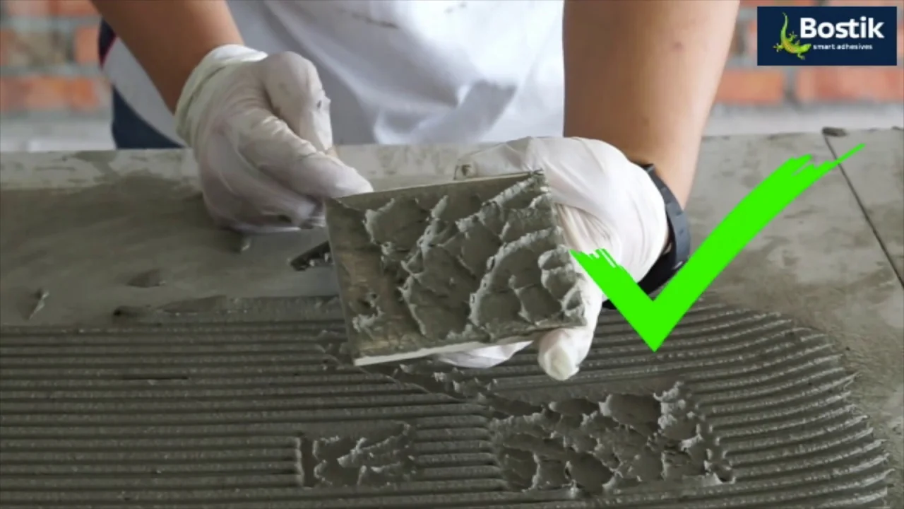 Smart Tile Adhesive Application How To Select The Correct Notched Trowel Global Tile Adhesives Grouts
