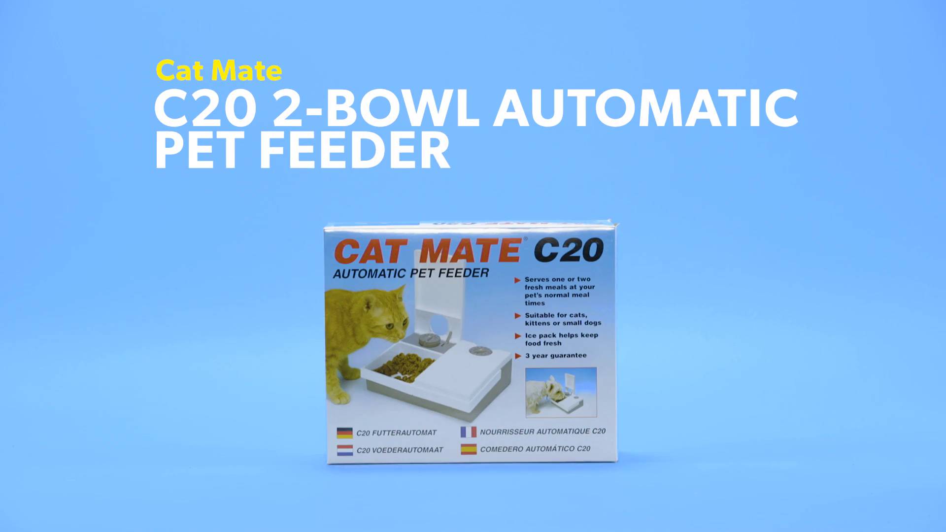 cat mate feeder c20