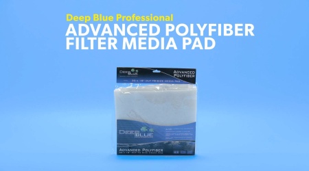 2 Polyfiber Filter Pad Aquarium Wet/Dry Sump Cut Fit Poly 30" 18" Deep Blue Pro