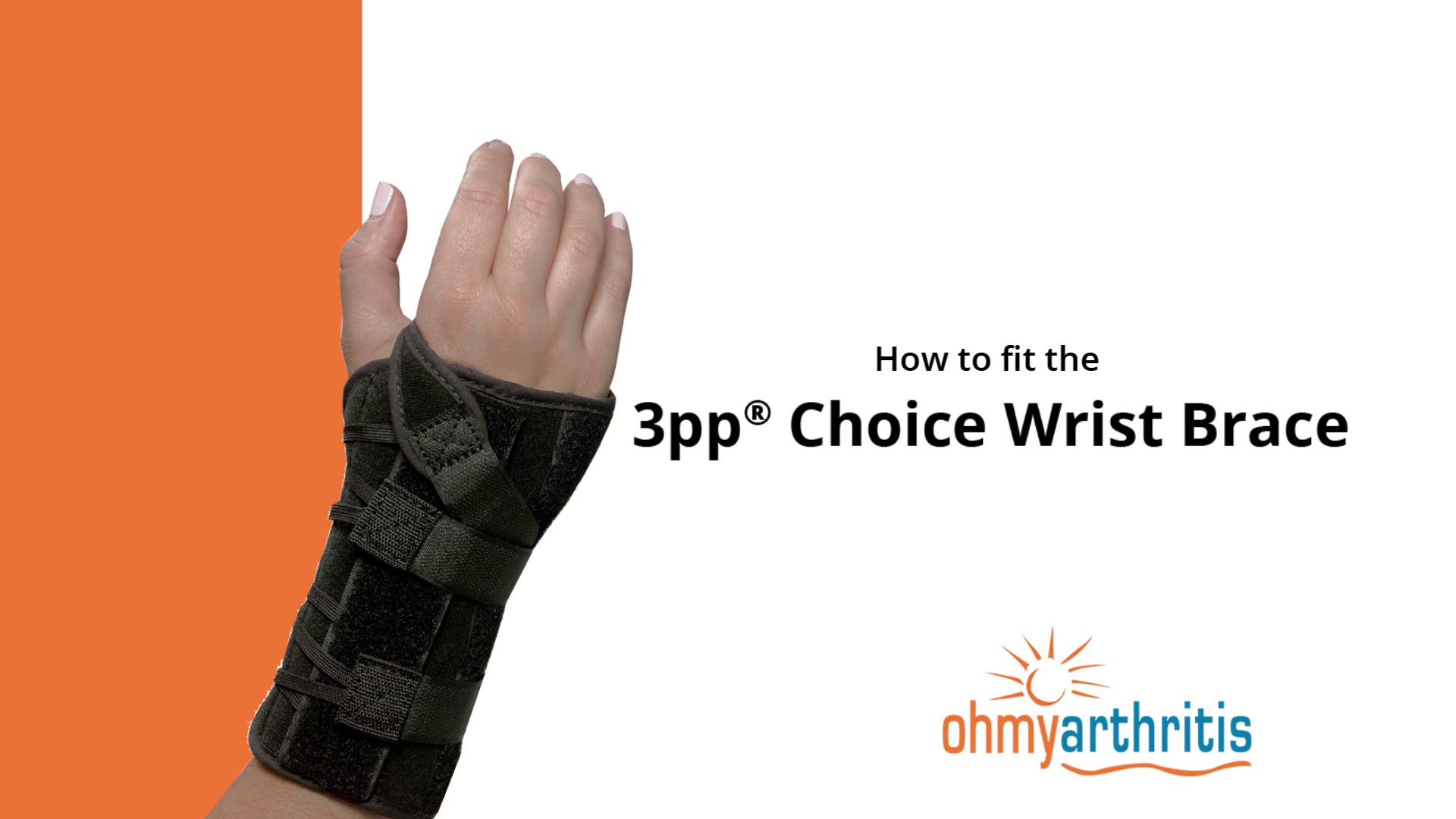 Wrist & Elbow Splint Videos Oh My Arthritis