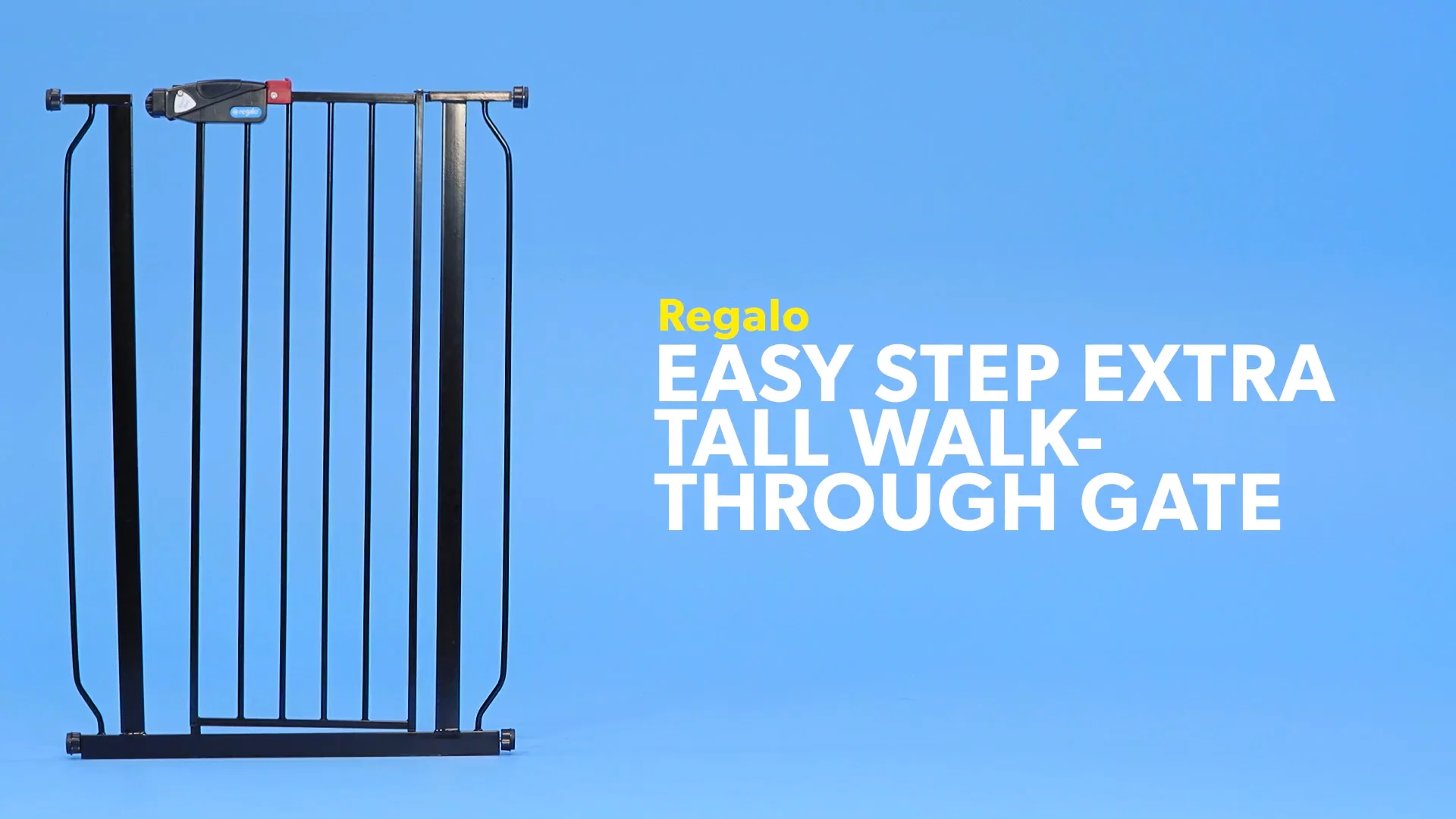 regalo easy step extra tall walk thru gate