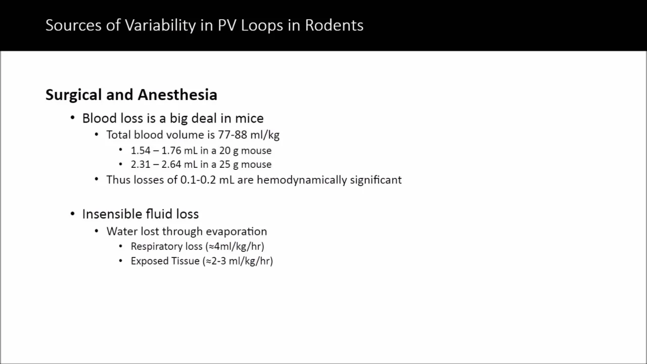 Tips For Measuring Pv Loops In Mice Dewayne Townsend Adinstruments