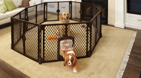 Midwest Exercise Pen With Door Dog Houses Pens Petsmart