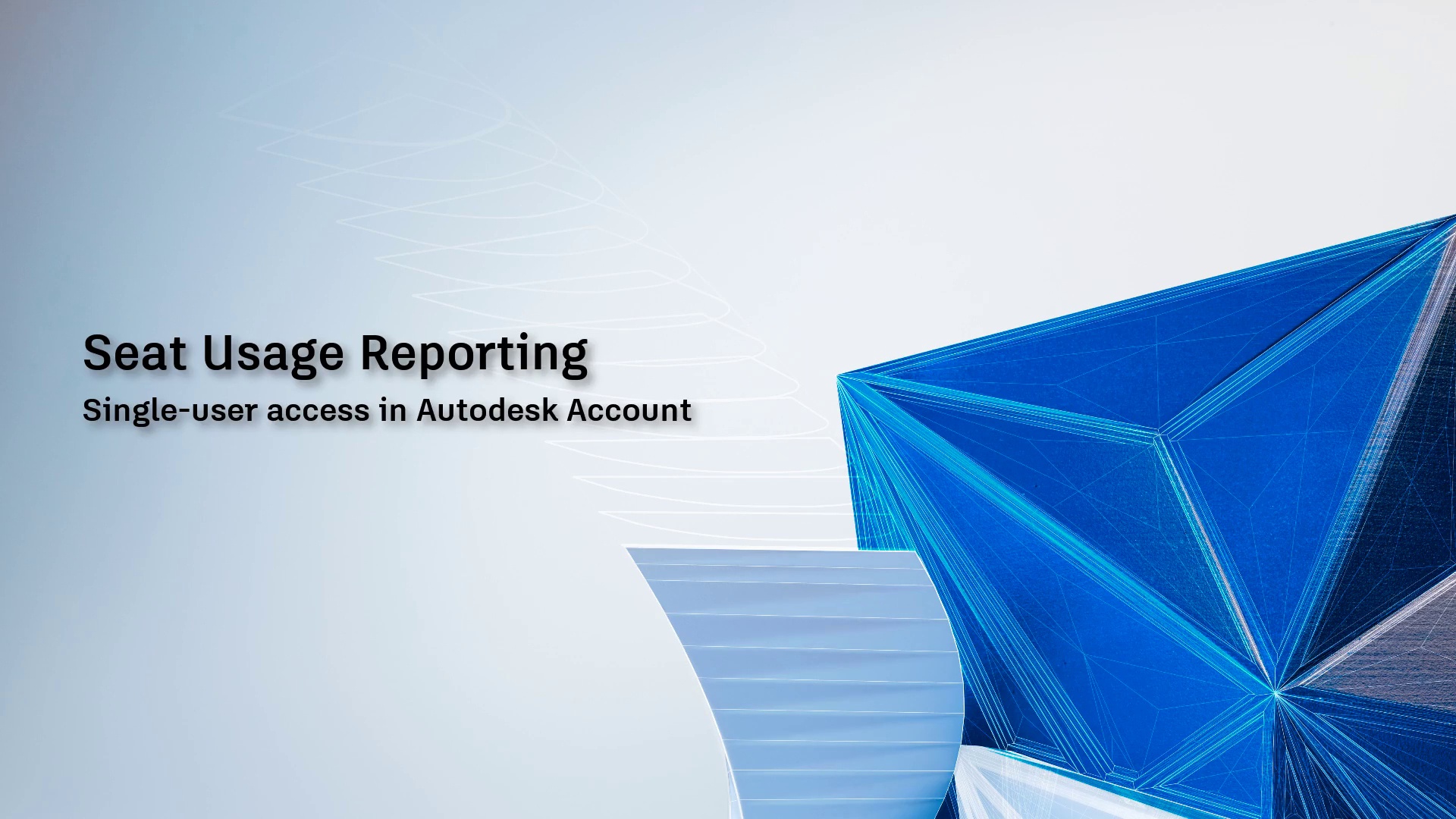 Seat usage reporting Video