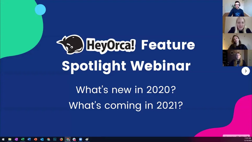 HeyOrca Feature Spotlight Webinar
