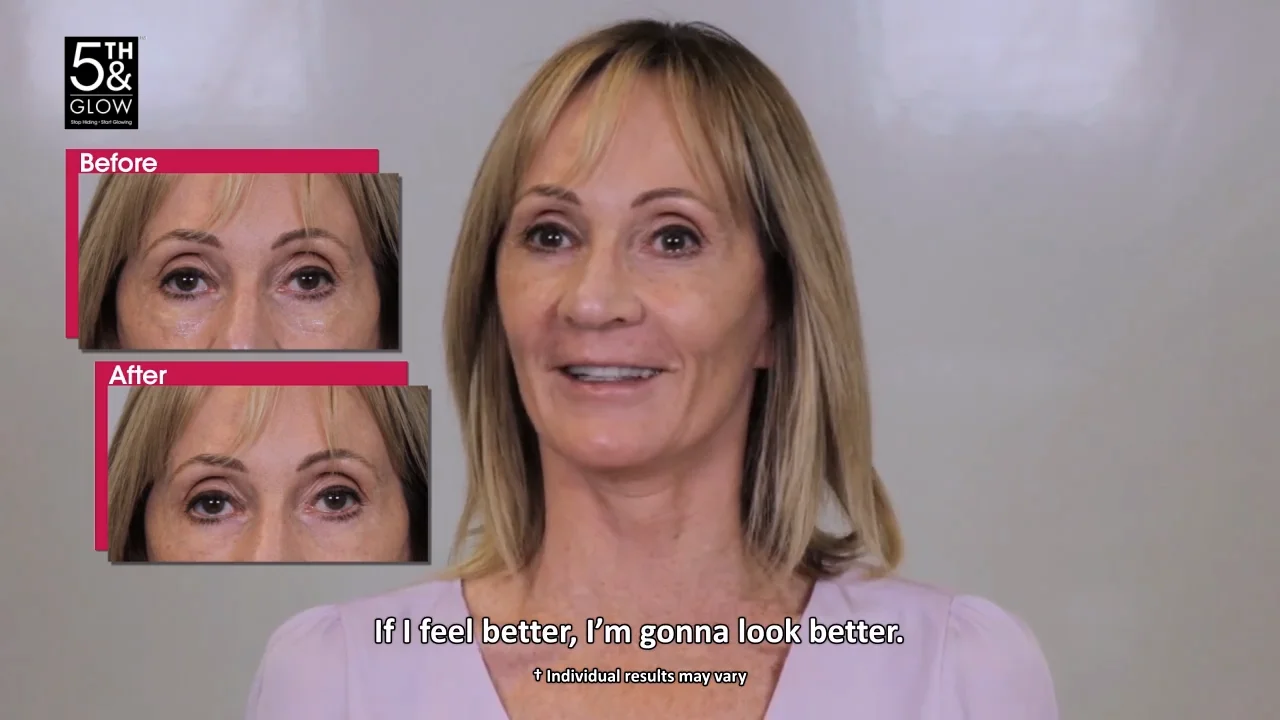 5th and glow eye serum