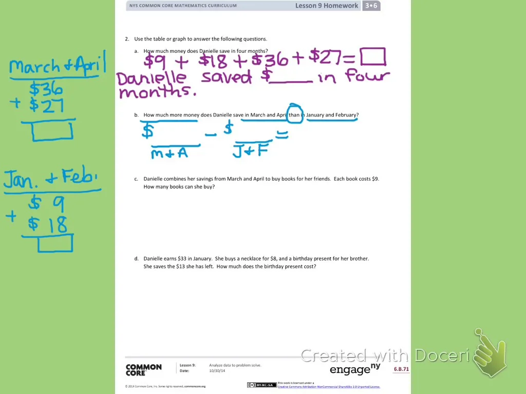 photo Eureka Math First Grade Module 6 Lesson 15 grade 3 module 6 homework lesson 9