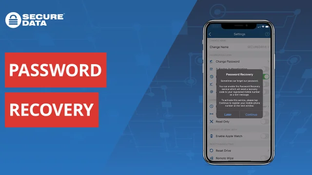 SecureDrive BT - Password Recovery - Video Tutorial