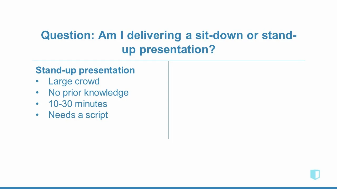 The Two Types Of Presentation Online Powerpoint Training Kubicle