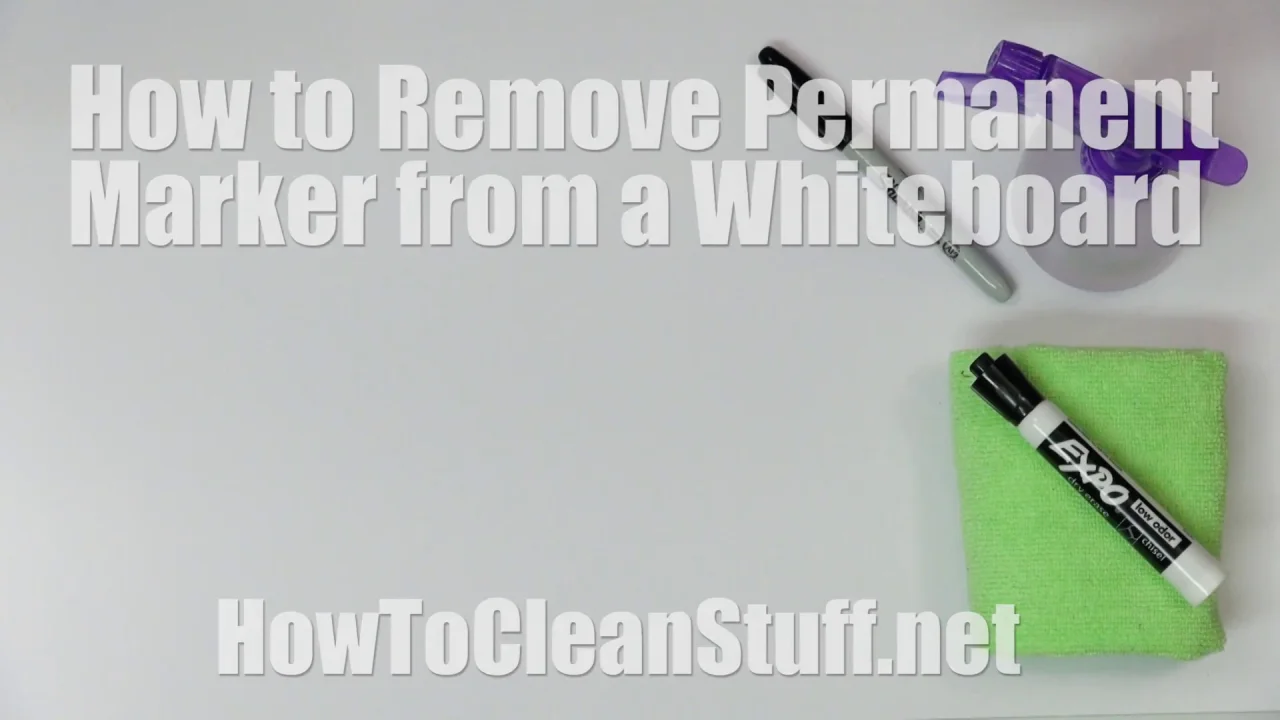 How To Remove Permanent Marker From A Dry Erase Board How To Clean Stuff Net