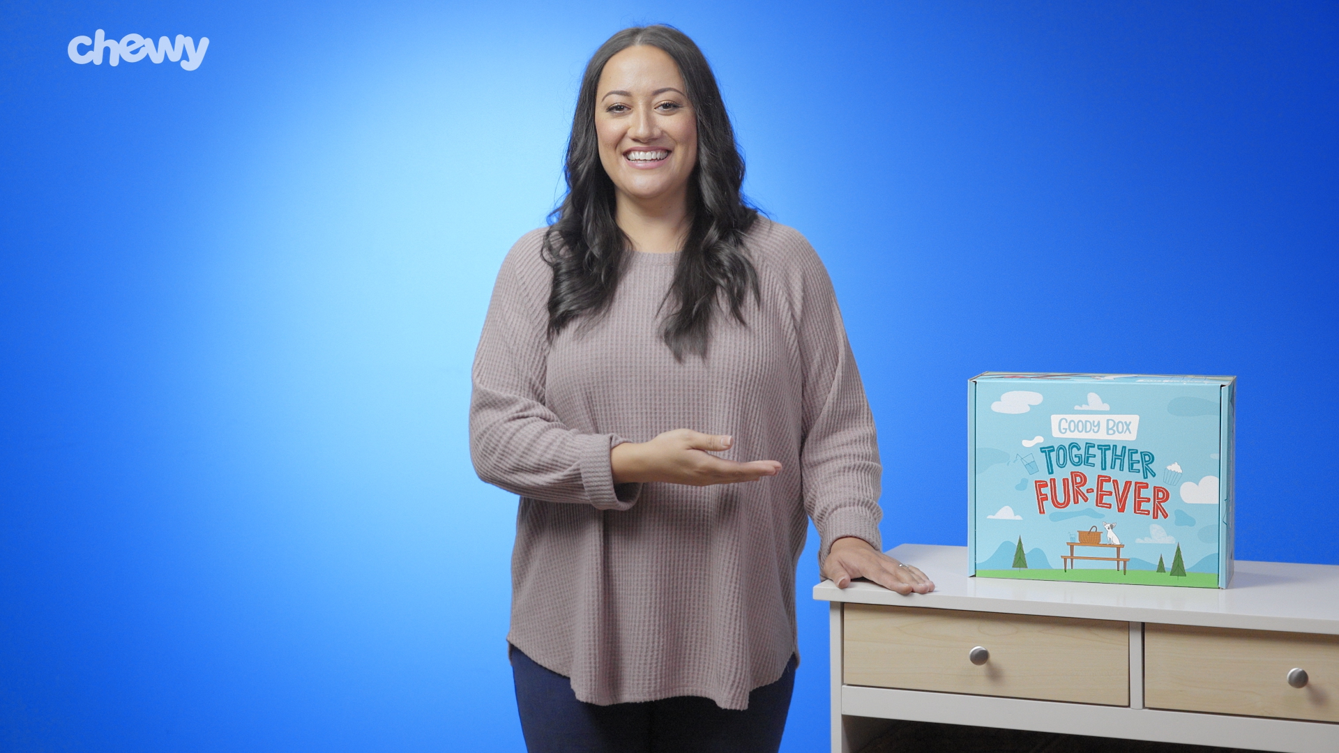 bear steals chewy box