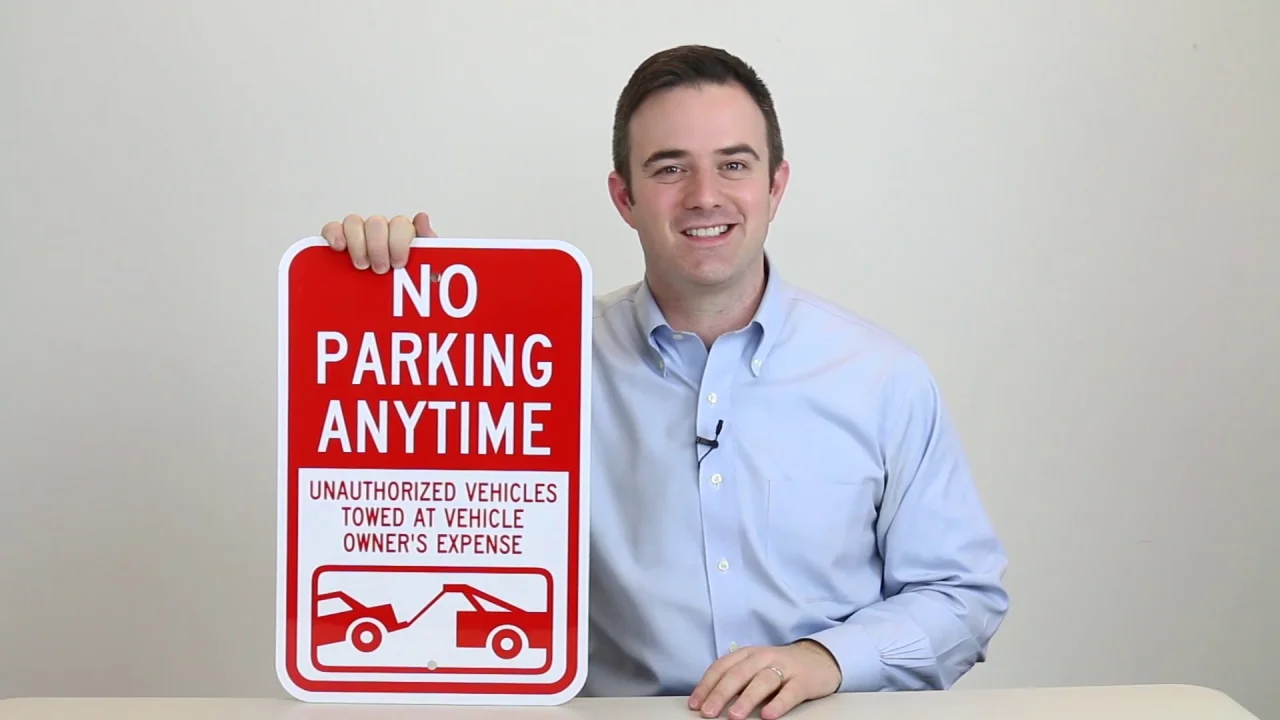 No Parking Any Time Signs Ship Today No Parking Any Time Signs Ship Today