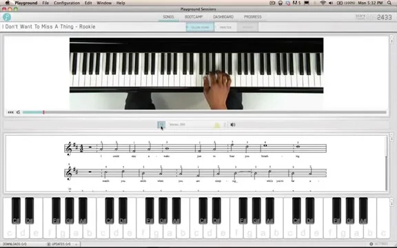 How To Play I Don T Want To Miss A Thing By Aerosmith On Piano Rookie Video Tutorial