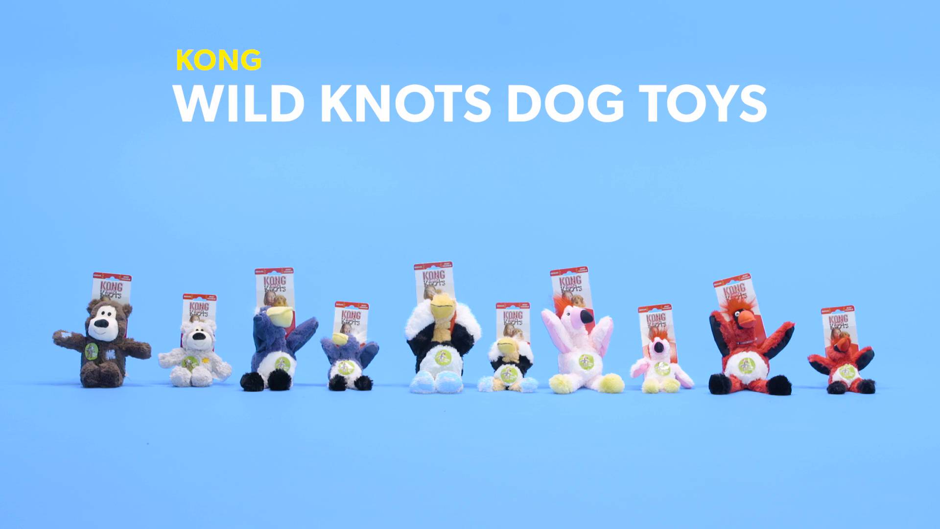 Kong Wild Knots Flamingo Dog Toy Small/Medium