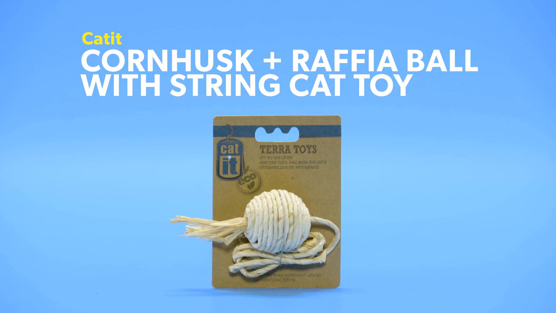 raffia cat balls