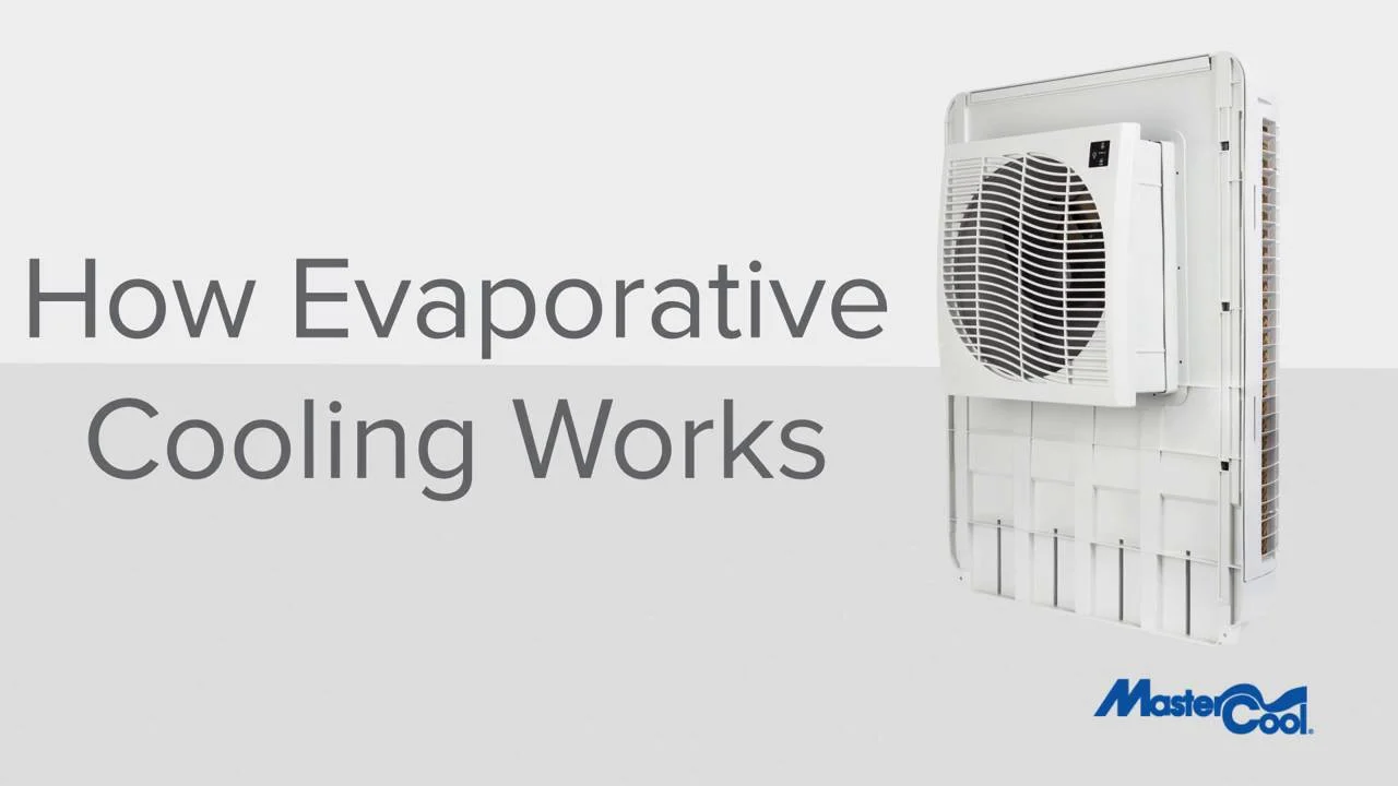 slimline evaporative window cooler mcp59