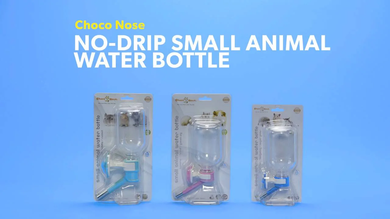 choco nose no drip water bottle