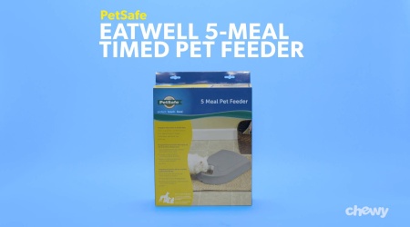 Petsafe Eatwell 5 Meal Automatic Pet Feeder Chewy Com
