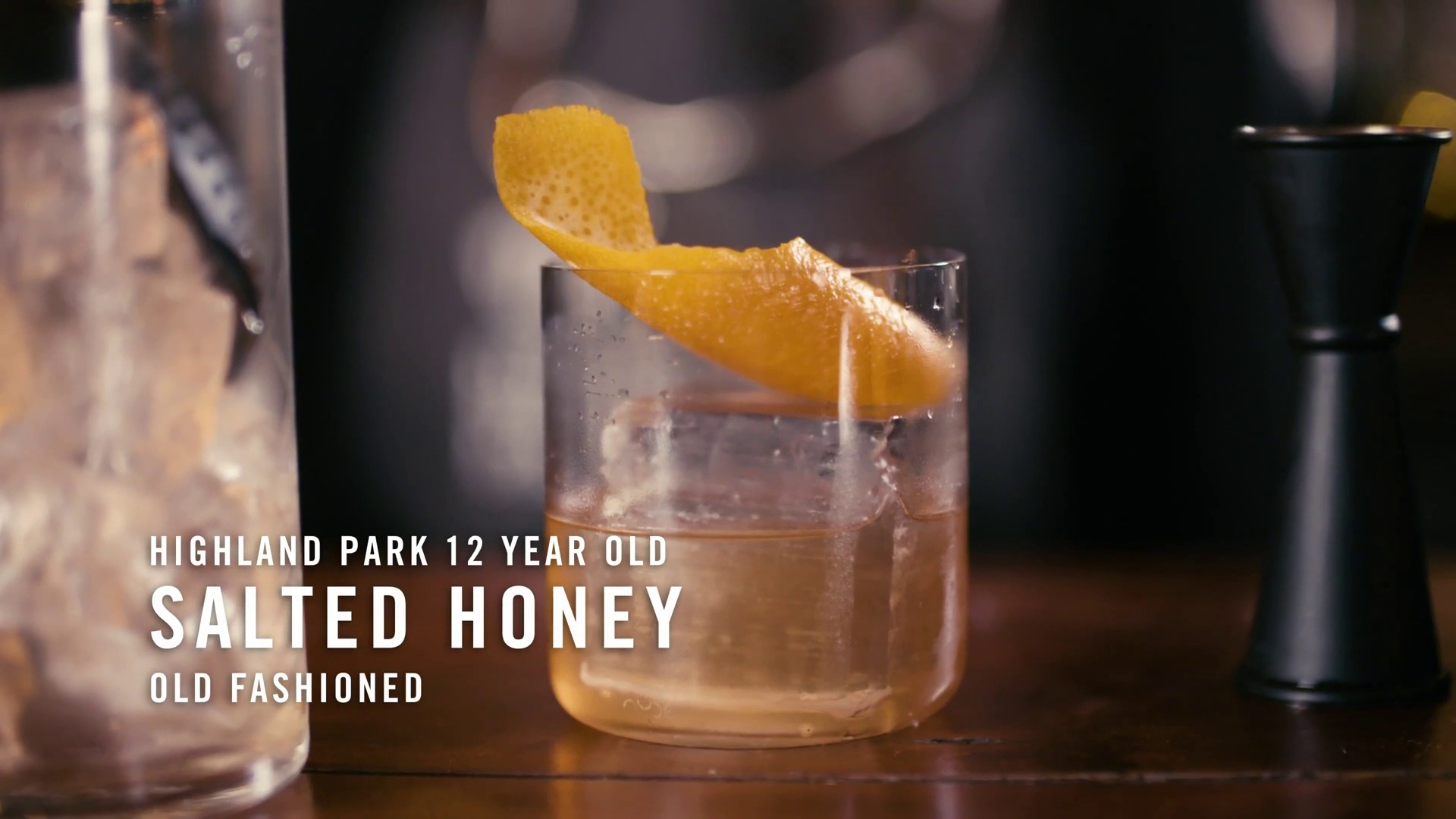 Salted Honey Old Fashioned Cocktail Recipe Highland Park