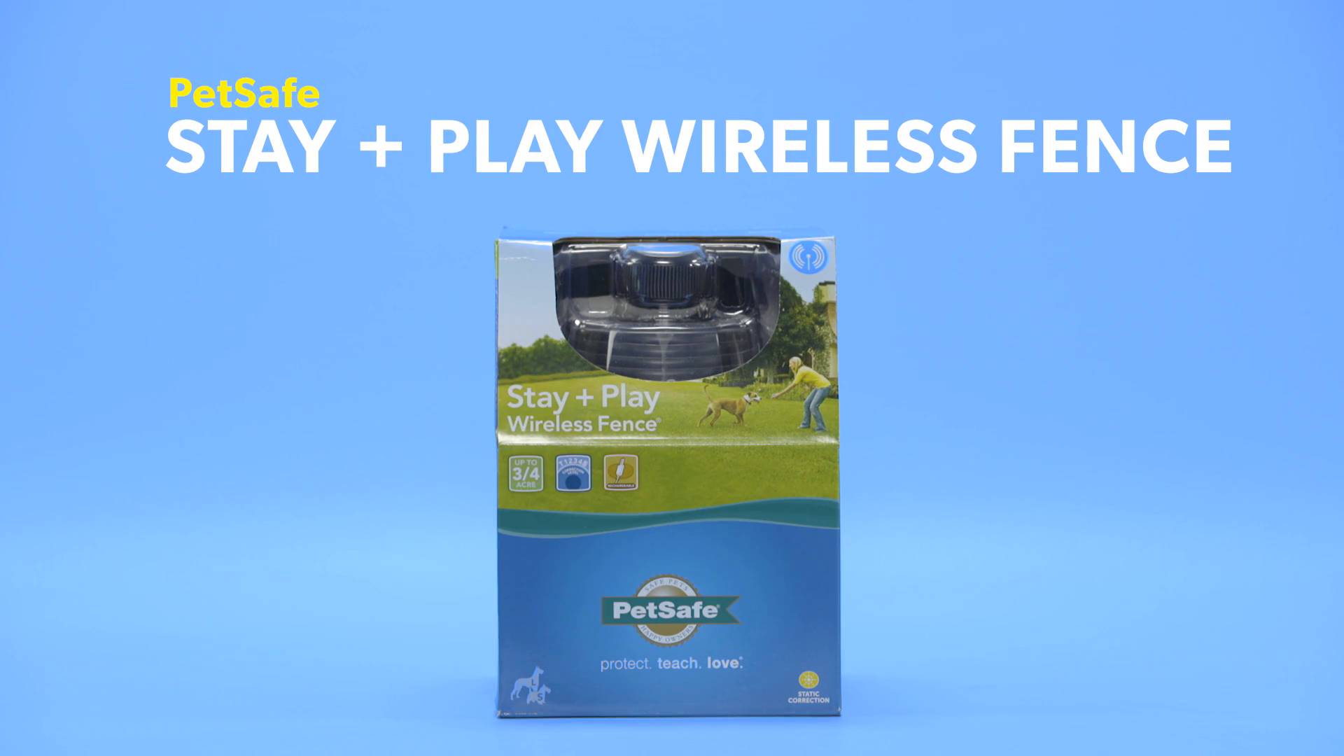 petsafe stay and play transmitter beeping