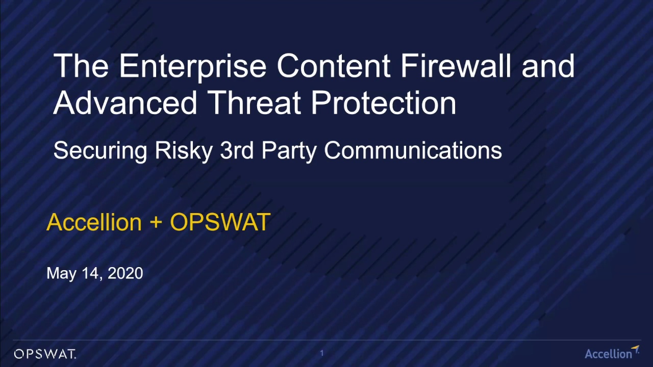 inar The Enterprise Content Firewall and Advanced Threat Protection